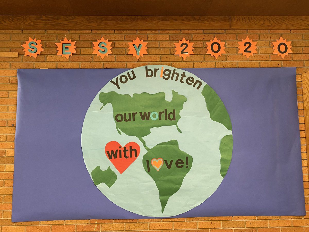 SESY is making the world a brighter place with their love!  <a href="/SachemSchools/">Sachem Schools</a>  #wearetheworld #thechildrenareourfuture