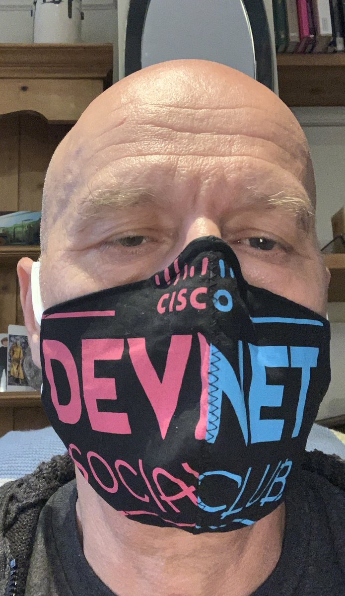 Making good use of #DevNet social club scarves. #CiscoSE