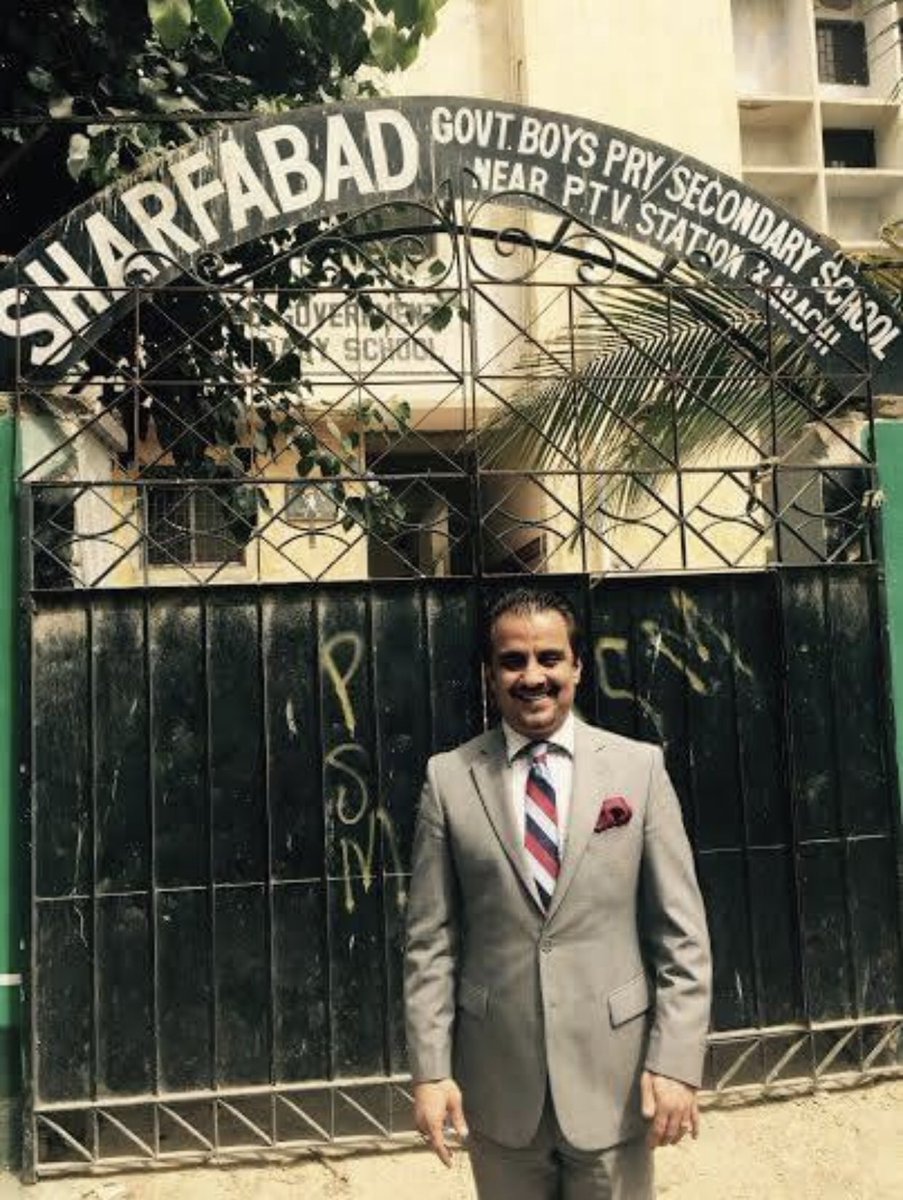 MirMAKOfficial's tweet photo. Never Be Ashamed Of Your Past

This was my first school. PEELI DEEWAAR WALA School: Sharafabad

From here to St. Patrick’s to Rutgers to Wall Street to having 13 IVY League grads work for me.

It is your determination that matters. Never be ashamed of your humble beginnings. https://t.co/mc1ZLZDeEE