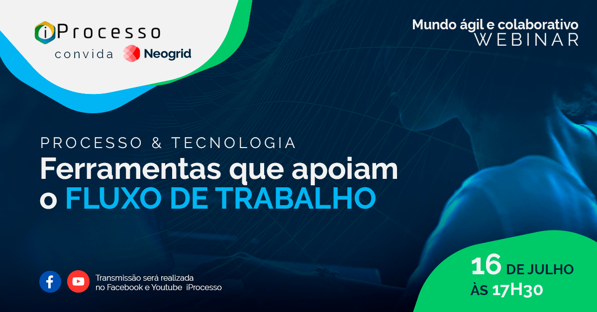 neogrid's tweet photo. A Neogrid foi convidada pela iProcesso para apresentar suas soluções que apoiam o fluxo de trabalho. O webinar 
será no dia 16/07 às 17h30. Acompanhe pelos links:
📍Facebook- https://t.co/OEaHVkFkYX 
📍Youtube- https://t.co/dLZGq0kEeR
#fluxodetrabalho #soluçoes #neogrid #webinar https://t.co/j0cE2J9Mdl