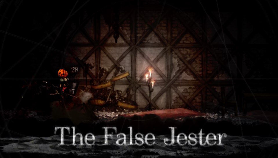 Next up is the False Jester on Salt and Sanctuary on #psvita for #VitaIslandGameClub #vitaisland