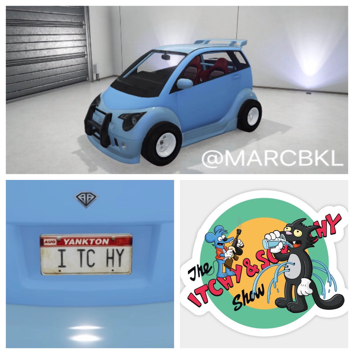 🚨🚨THE NEW SET 🚨🚨
„The ITCHY &amp; SCRATCHY Show“ Car Collection.
This is „ITCHY“ 💯% clean and modded with Save Editor.