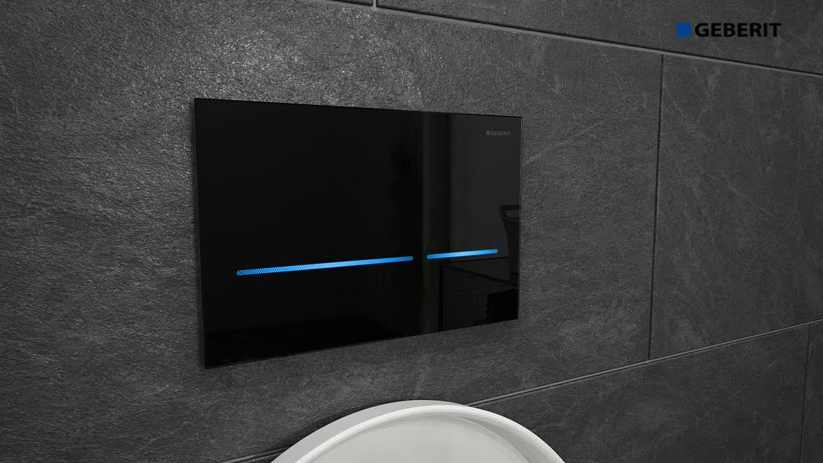 GeberitUS's tweet photo. Go touch-free in style at home with the award-winning Geberit Sigma80 flush plate available in black or mirrored glass finishes. It features 5 available color choices for the user to select to match their décor or match their mood! https://t.co/4eFdSiZQeY https://t.co/DVZYCwqzgS
