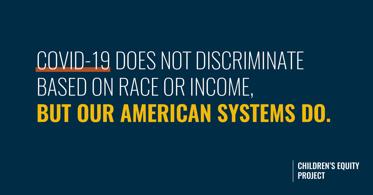 myrajonestaylor's tweet image. The US is at a crossroads. We can keep the status quo or we can address the inequities that have held generations of children, especially children of color, back. Read more at the new @ChildrenEquity report: bit.ly/startwithequity #StartWithEquity #edpolicy