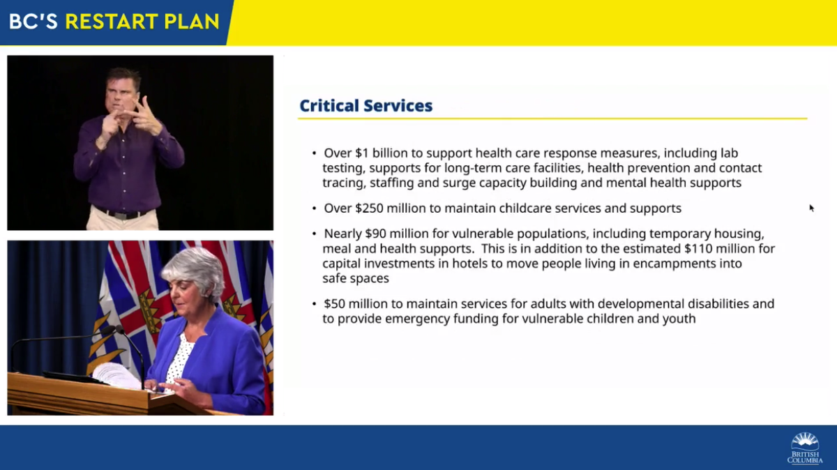 vfamcourt's tweet photo. Helping hands: A screenshot of @vfamcourt-related interest (and gratitude) from this morning's presentation by BC Finance Minister @carolejames .  https://t.co/FRtIbui07s https://t.co/hz4il4ur0C