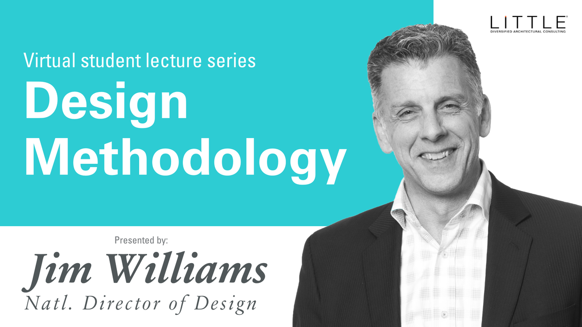 How do we start a project and steer it through to a final solution? First up in our Virtual #StudentLecture Series, National Director of Design, Jim Williams, outlines how Little's #DesignMethodology guides our creative problem-solving #process. vimeo.com/showcase/73024…
