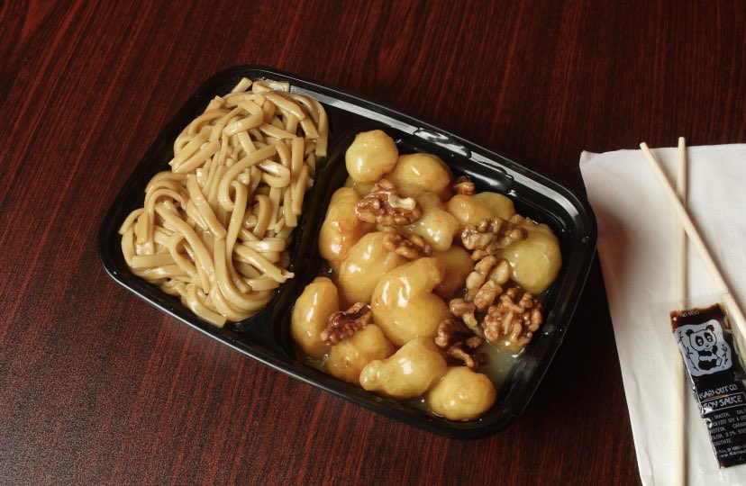 We’re back open and better than ever! Try our honey walnut shrimp, my personal favorite!