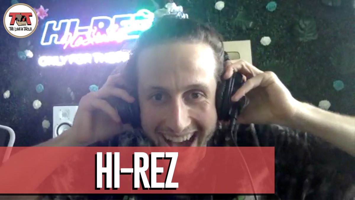 thelunchtable's tweet photo. We have @HiRezTheRapper talking about his new album, YouTube Success, and starting an E-Sports Organization 🎥 https://t.co/kERNtWY2ob https://t.co/bKakFGYJQ3