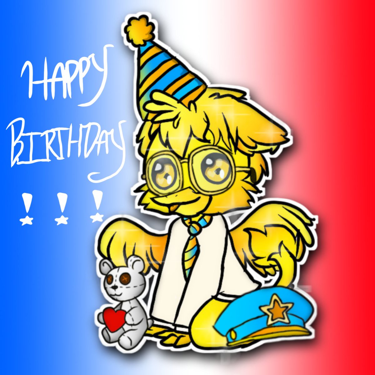 CreeperstacYt's tweet photo. I know I'm late for this but Happy Birthday @Henocqdfr!! I hope you had a wonderful birthday! 🥳🎉
I hope you like this little quick draw that took me almost 2-3 hours to make. 🐶🐾
Keep up the great work with your YouTube videos Heno!! 🇫🇷🤗
#FunRun3 #FunRunCreations https://t.co/cUdY8KKqFv