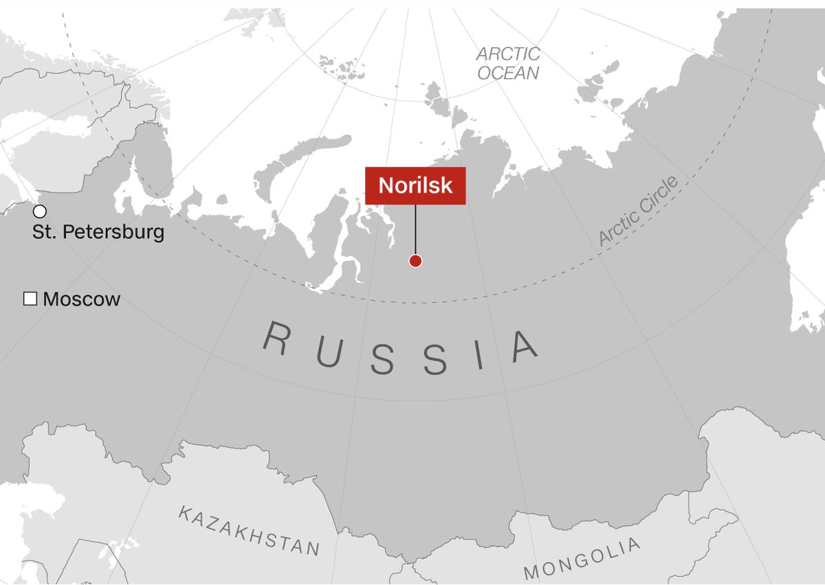 ElkCountyCARES's tweet photo. The Russian whistleblower risking it all to expose the scale of an Arctic oil spill catastrophe #FossilFuels https://t.co/Fvj0cabtBe https://t.co/RuBfIpQrY8