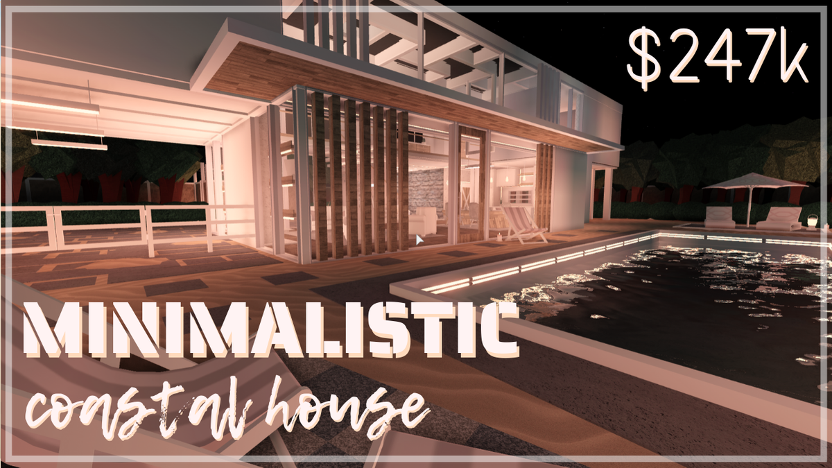 Minimalist Aesthetic Mansion, Welcome To Bloxburg