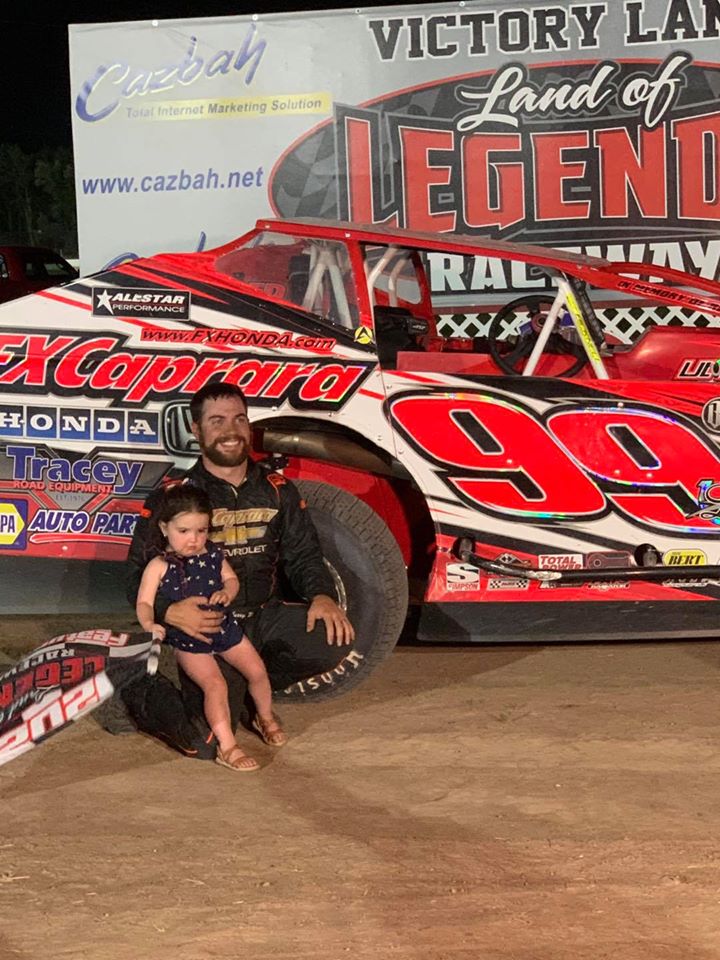 PenskeShocks's tweet photo. Congratulations to #LarryWight on his 4th win in a row at Land of Legends Speedway!  #penskeshocks #racing #winning #shocks https://t.co/BbF3YetlZy