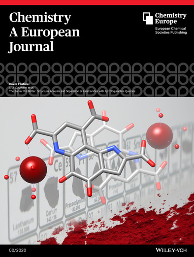 Coveralert! Check out our cool Cover Feature <a href="/ChemEurJ/">ChemEurJ: Chemistry - A European Journal</a> on the #separation of #lanthanides with #PQQ! #openaccess 

…mistry-europe.onlinelibrary.wiley.com/doi/full/10.10…