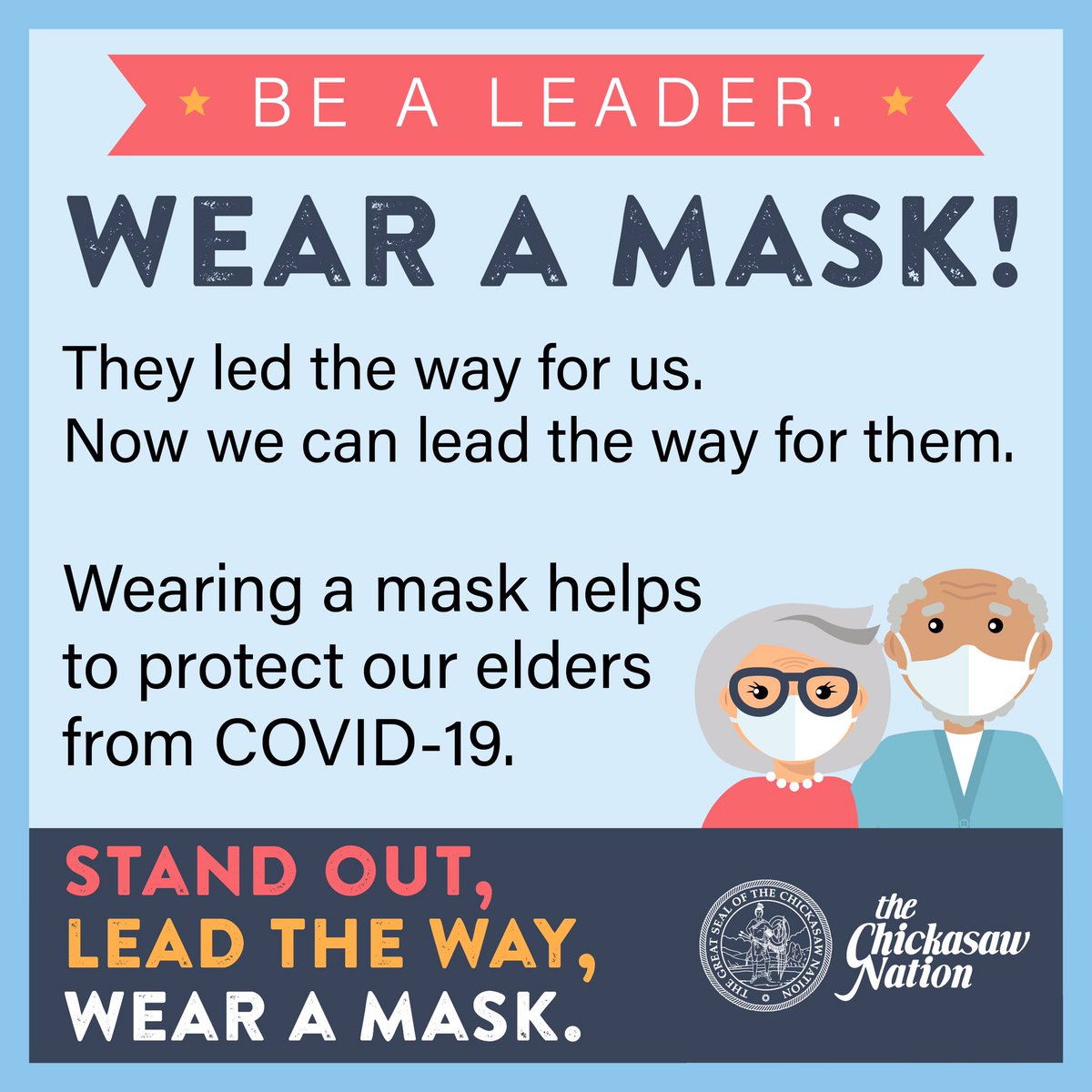 ChickasawNation's tweet photo. #WearAMask #SlowTheSpread #FlattenTheCurve https://t.co/lsVHEXWice