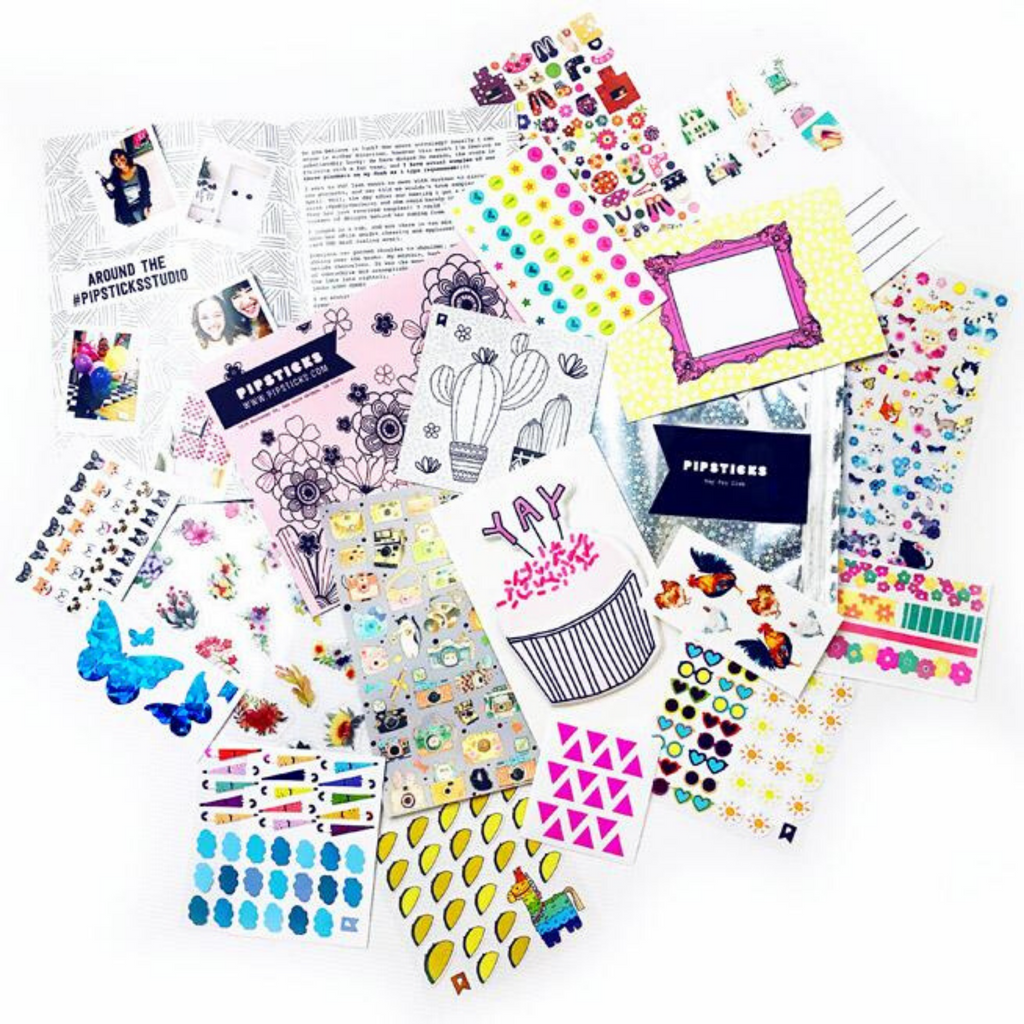 EventOTB's tweet photo. Pipsticks has the most awesome collection of stickers. Yeah, I said stickers! You can get a sticker subscription....for ADULTS (and/or kids). You can check out some of their amazing offerings in a blog post I wrote here -> https://t.co/dw71FFrNKc
#stickers #stickerlove #sticker https://t.co/jpy5HTCGcF