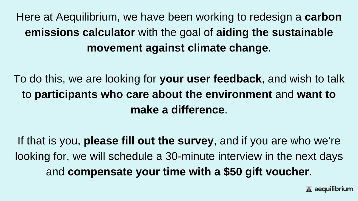 Do you care about the #environment and want to #makeadifference? We want your #userfeedback!

If you are interested, please fill out the #survey here → hubs.ly/H0swnhW0

#Environmentalist #Conservation #CarbonEmissions #Green #CleanEnergy #EcoWarrior