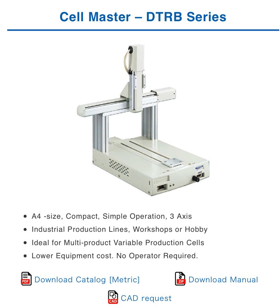 Gantry robots that are A4 size, ideal for small parts. 

learn more: buff.ly/3fx8NVU

#robots #robotics #cobot #electronics #medical