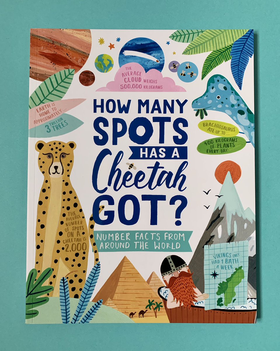 BookSuperhero2's tweet photo. Received today and already read cover-to-cover by #BookBoyJr! #HowManySpotsHasACheetahGot? by #SteveMartin, illustrated by #AmberDavenport is packed with stats about anything and everything - knights, to pirates, to sharks! Thank you @OMaraBooks #bookpost 6+ https://t.co/SDF1uUKwxD