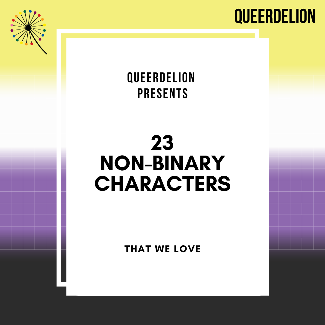 queerdelion's tweet image. Today is #InternationalNonbinaryDay! You are valid. You are loved. Here are some of our favorite #nonbinarycharacters! [a thread]

#RepresentationMatters 

IG post:
instagram.com/p/CCojAkVACdr/…