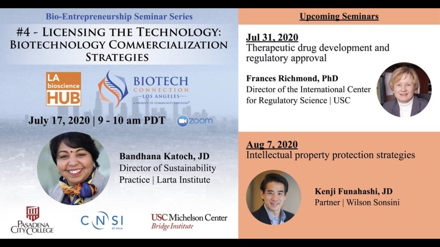 LA Bioscience Hub tweet media