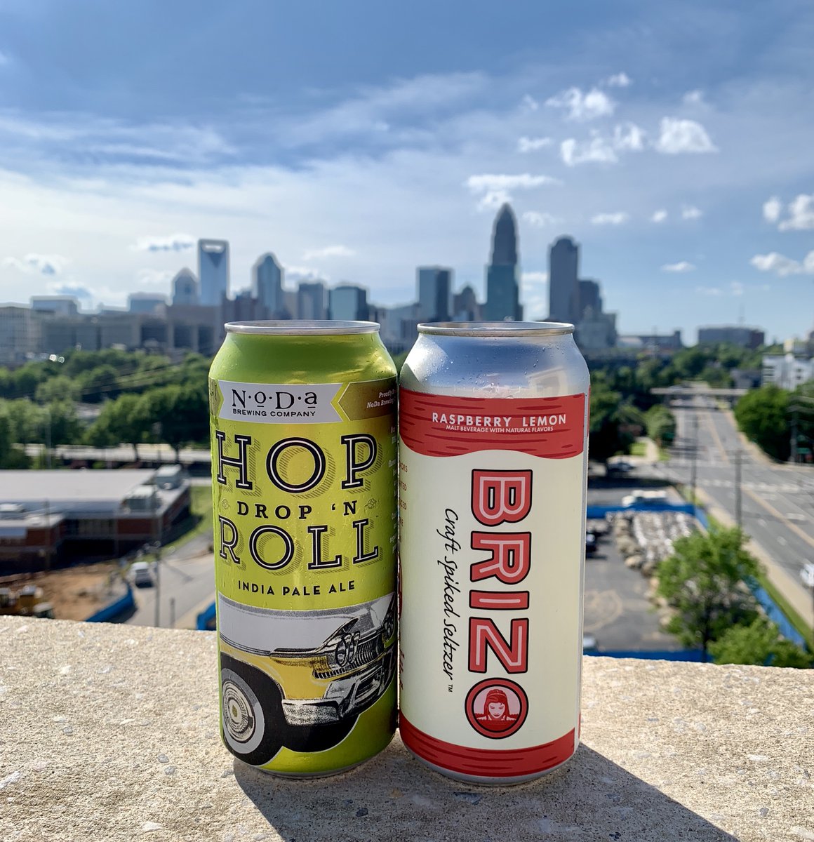 brizoseltzer's tweet photo. Love you, CLT. β€οΈ β£
β£
...and Hop Drop βN Roll, too. π
.β£
.β£
.β£
#brewedbynoda #cltzer #brizoseltzer https://t.co/Gg5SSaR3NX