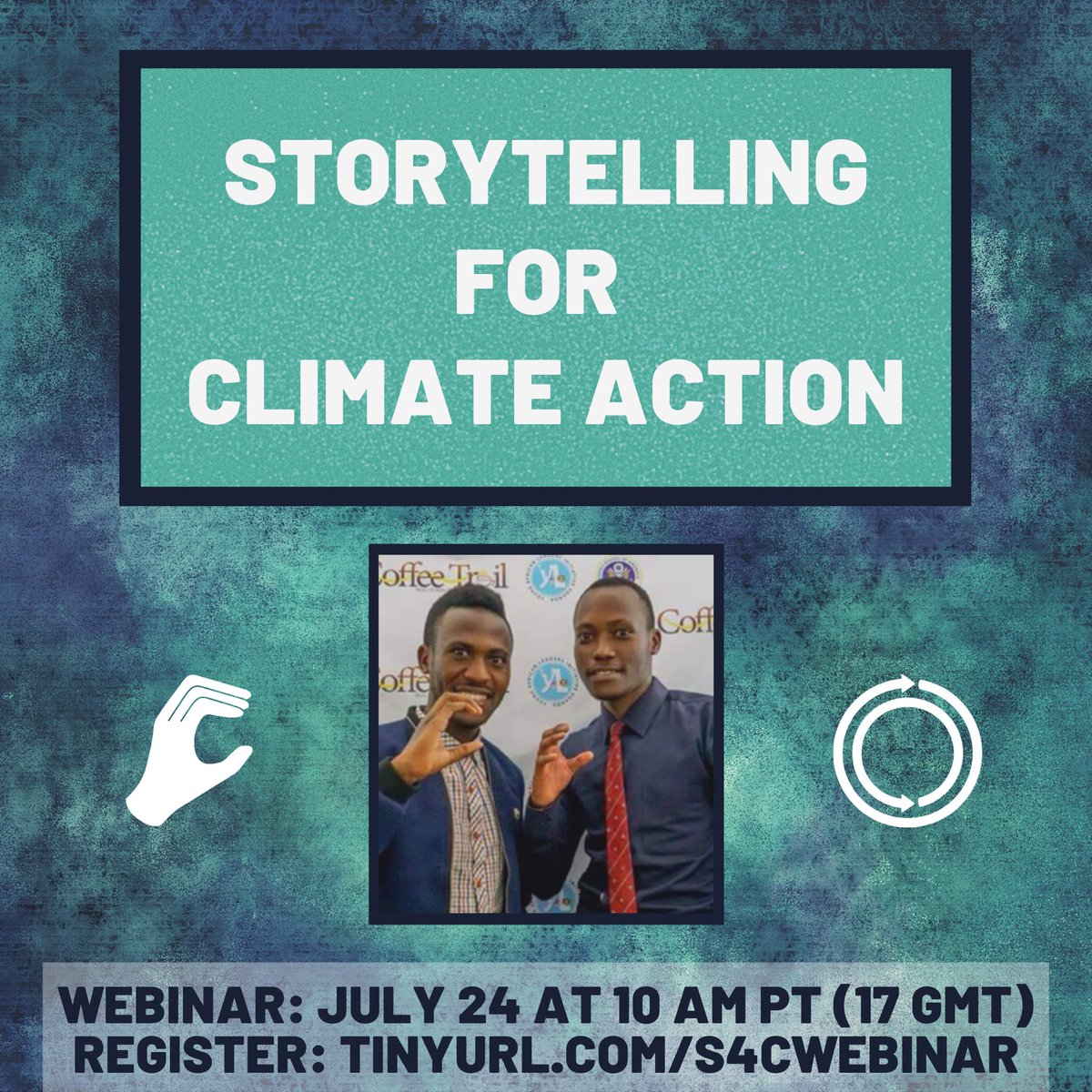Climate_Sign's tweet photo. The @CareBoutClimate international policy team is hosting a webinar to kick off our annual storytelling campaign & introduce the role of letter writing, art, etc. in #climateaction.
Join us Friday, July 24 at 1 PM ET. Register at https://t.co/WhdCO5bYjx #climatesign #sign4change https://t.co/4HPr8TSd5D