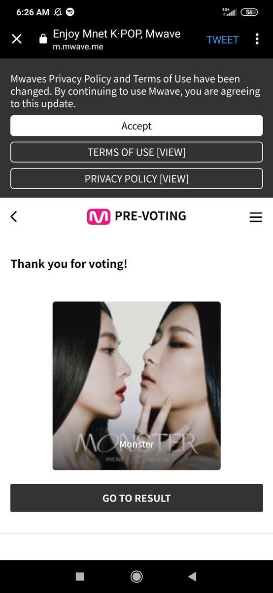 uwuyoona4eva's tweet photo. #LikeWenrene
Proof ng voting ko these past few days. Boboto pa lang ako mamaya eh.
Yan iba ibang acct kasi gamit ko, kahapon lang yan hahahahahhaha
#stillvoting #happywenreneday #multitasker #postwithrespect https://t.co/MDD5sZFsWg
