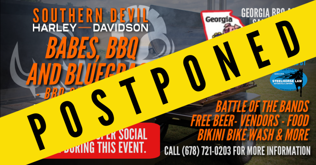 SouthernDevilHD's tweet image. Southern Devil H-D takes the safety &amp;amp; well-being of our customers, community and team members very seriously. As we continue to monitor the events surrounding the COVID-19, we have decided to postpone our Event. We will keep you updated on the new event date!