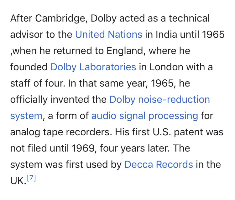 57/ DAGMAR DOLBYWidow of Sound pioneer Ray Dolby (yes, THAT Dolby; died 2013)Ray made major sound pioneering developments for movies (first one was A Clockwork Orangewhich was about brainwashing people through music & soundBy KubrickAnother 2-parter...