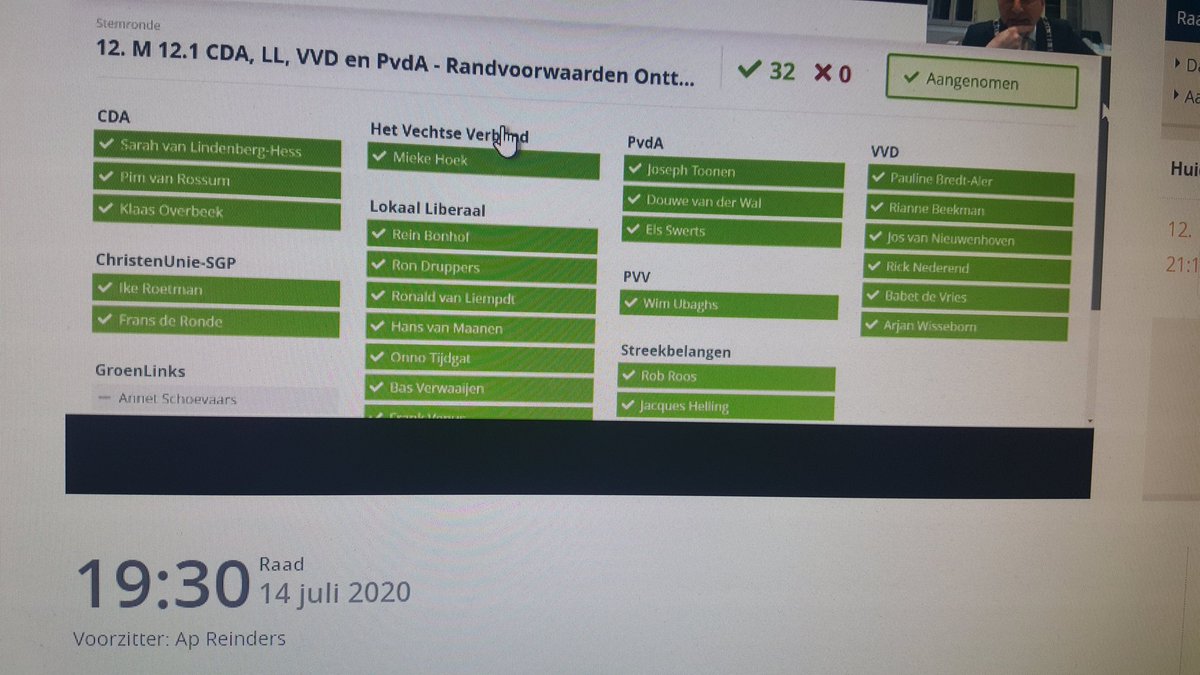 Motie voor huiswerk college om met nieuw plan te komen door hele raad aangenomen. In september meer over toerit