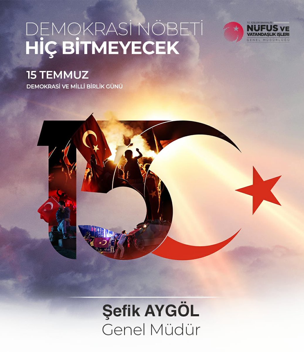 Demokrasi Nöbeti Hiç Bitmeyecek #15TemmuzuUnutma