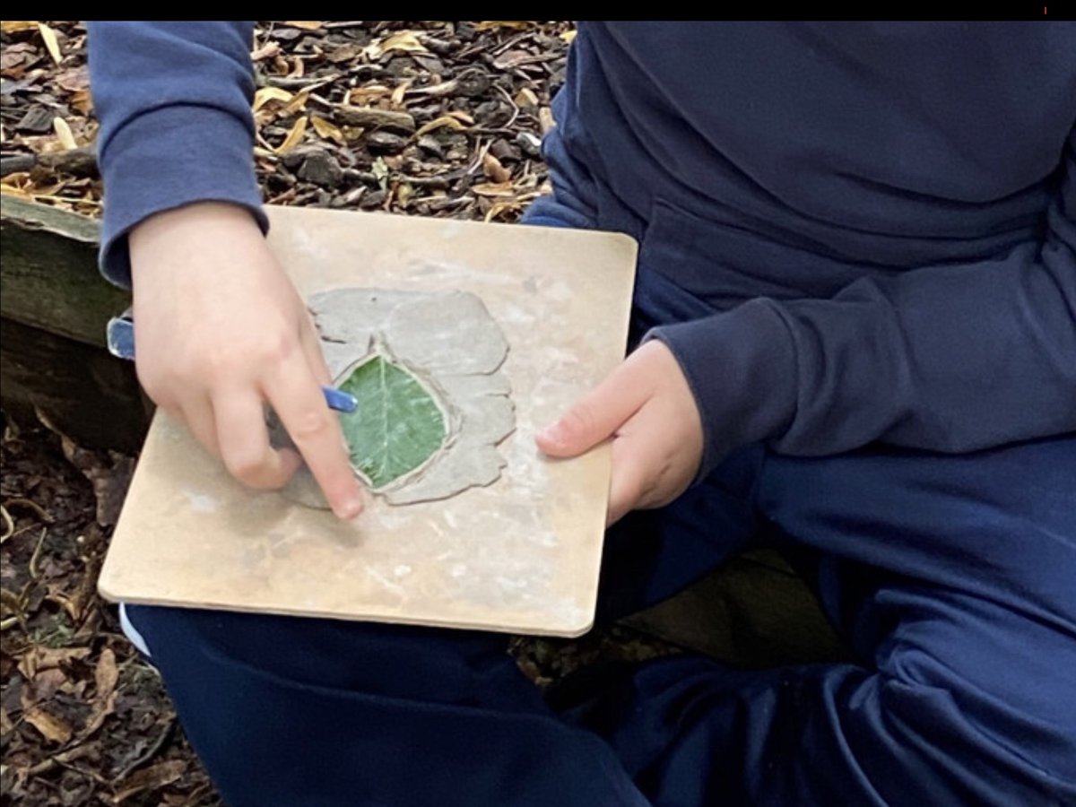 MrsDintheForest's tweet photo. Identifying leaves then imprinting them in clay.... 

#forest #forestschool #forestschools #forestschooling #forestschoolideas #outdoorlearning #outdoors #outdoorfun #outdooradventures #outdoorclassroom #learningoutside #nature #naturefun #naturecraft #childrensplay #childledplay https://t.co/aRska8CymO