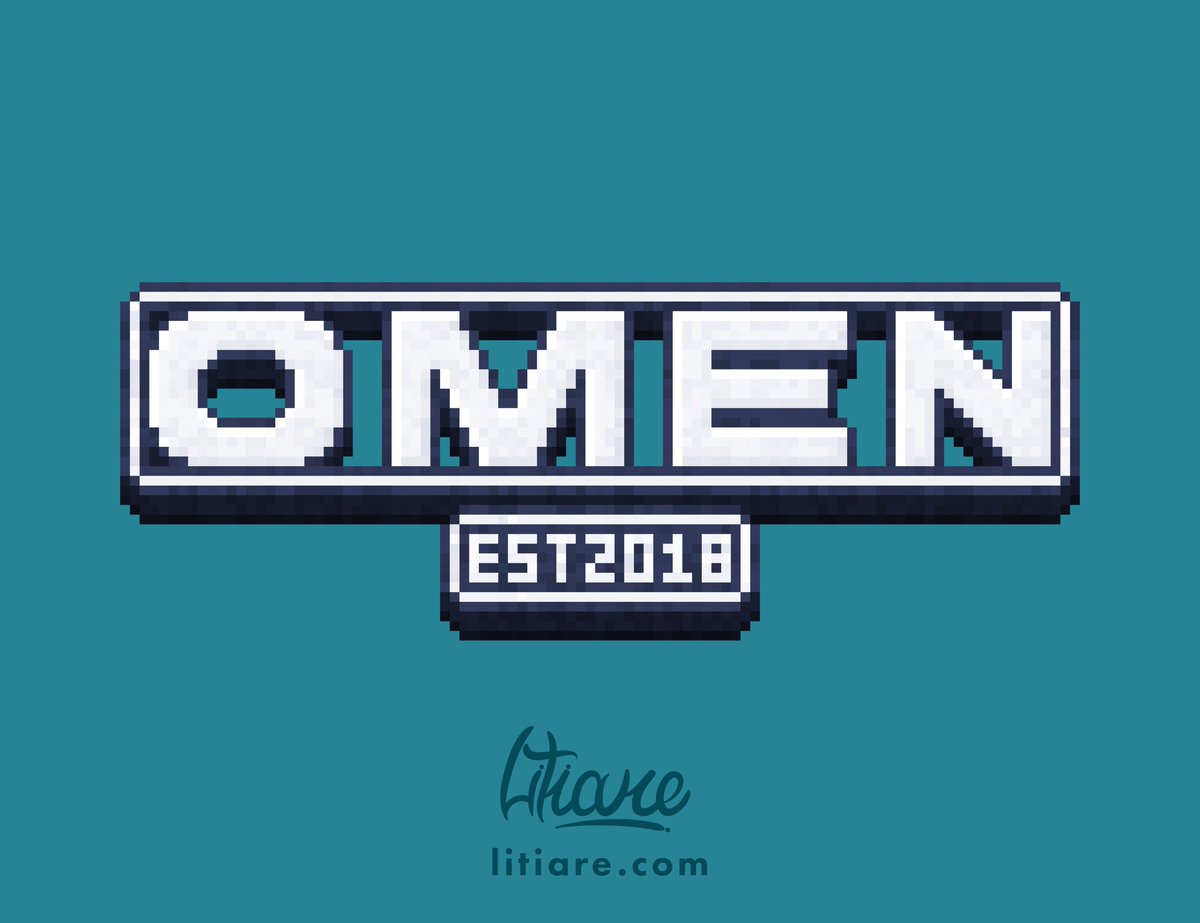 Clean pixel art merch design for <a href="/OmenOrigins_/">Omen Origins</a> #ODRC 

litiare.com
