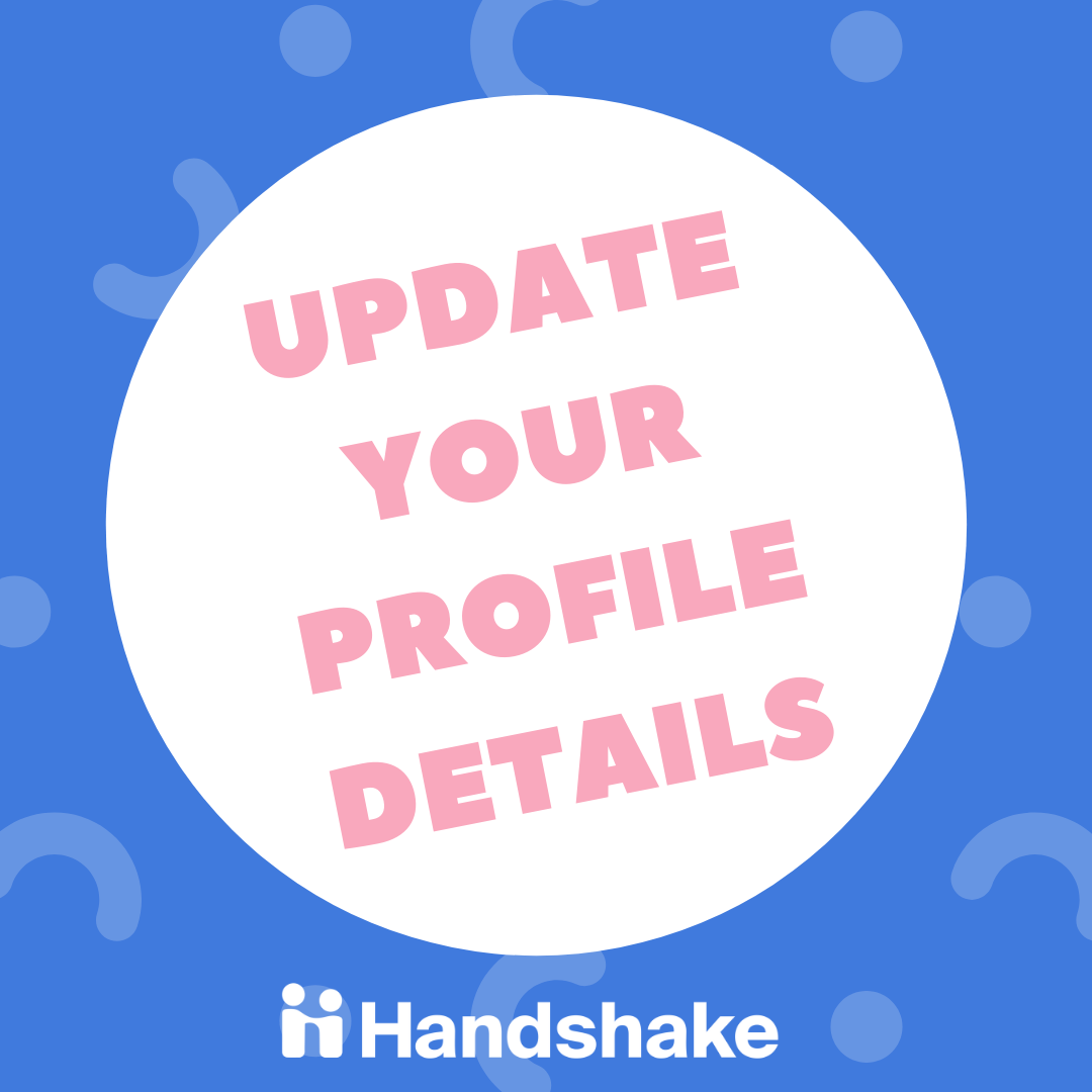Toppel's tweet photo. One of the easiest ways to connect with recruiters is to let them know you are interested. By updating your Handshake profile details &amp; career interests, recruiters will be able to find you &amp; reach out about opportunities that match your interests. #GoalDiggin #HireACane https://t.co/KKGTAqOV63
