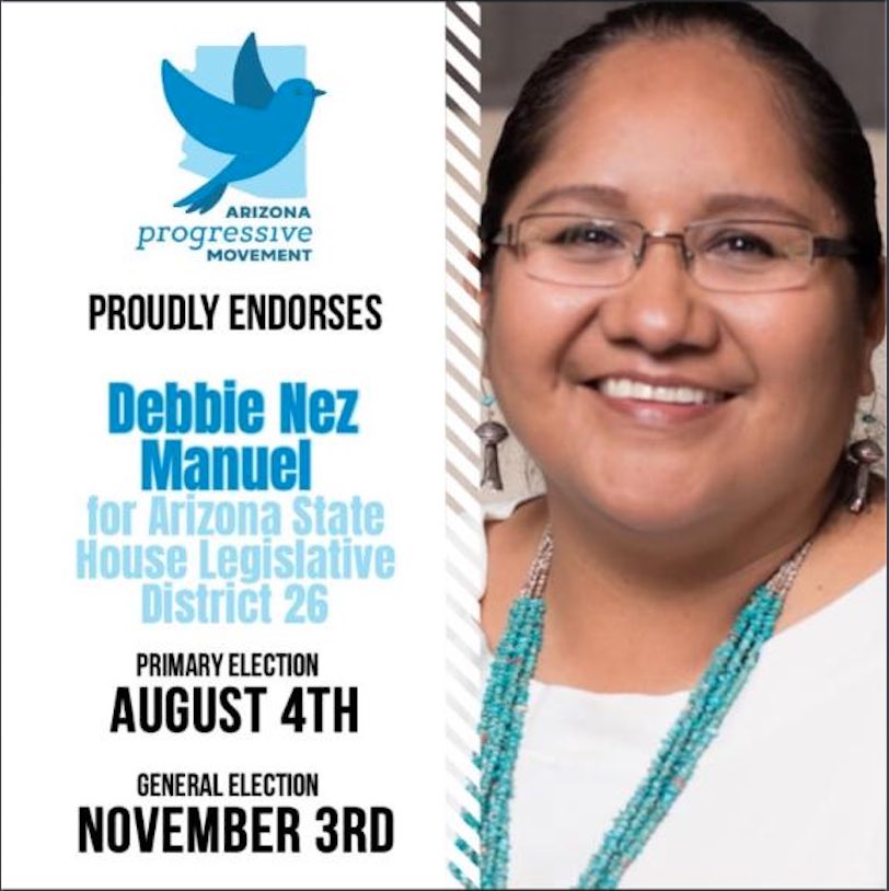 It is an honor to receive the endorsement from Arizona Progressive Movement. I look forward to listening to stakeholders and advocating for equality and justice. Now is the time to ensure that those who have gone unheard have a voice in the future of our governance.
#yeegodebbie