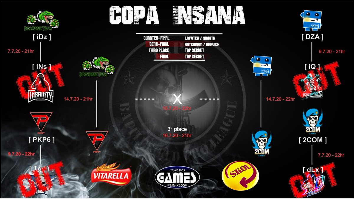DzA_BF's tweet photo. Hoy jugaremos en busca de la Final de la Copa iNSANA! Semifinales vs. @2comEsports, a las 22h. #GoDzA 👊 https://t.co/7fK6KflEZy
