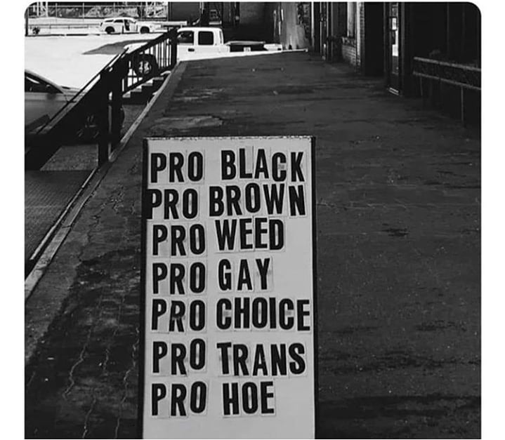 Hatechurchfolk's tweet photo. Pro being happy no matter where you find it...
#prochoice #problack #probrown #progay #protrans #prohappy #happy #prohoe #proweed #weed #hoe #black #blacklivesmatter #blm https://t.co/GL9zOC5gKI