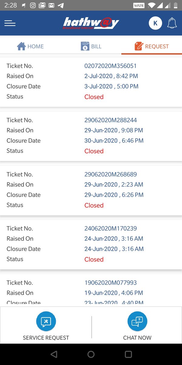 Imtanyagaba's tweet photo. @HathwayBrdband : The worst connection ever
since day before yesterday I have been calling them neither they resolved nor I got a call back.
Hathway Broadband Say big No to them. https://t.co/geIKx1Szs5