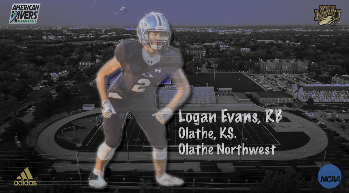 NWUFootball's tweet photo. We have 4 more 2020 additions to welcome to NWU Football! Representing the states of Iowa, Kansas, and Texas! Welcome to #PWolfNation ! https://t.co/UneQgUoRVr