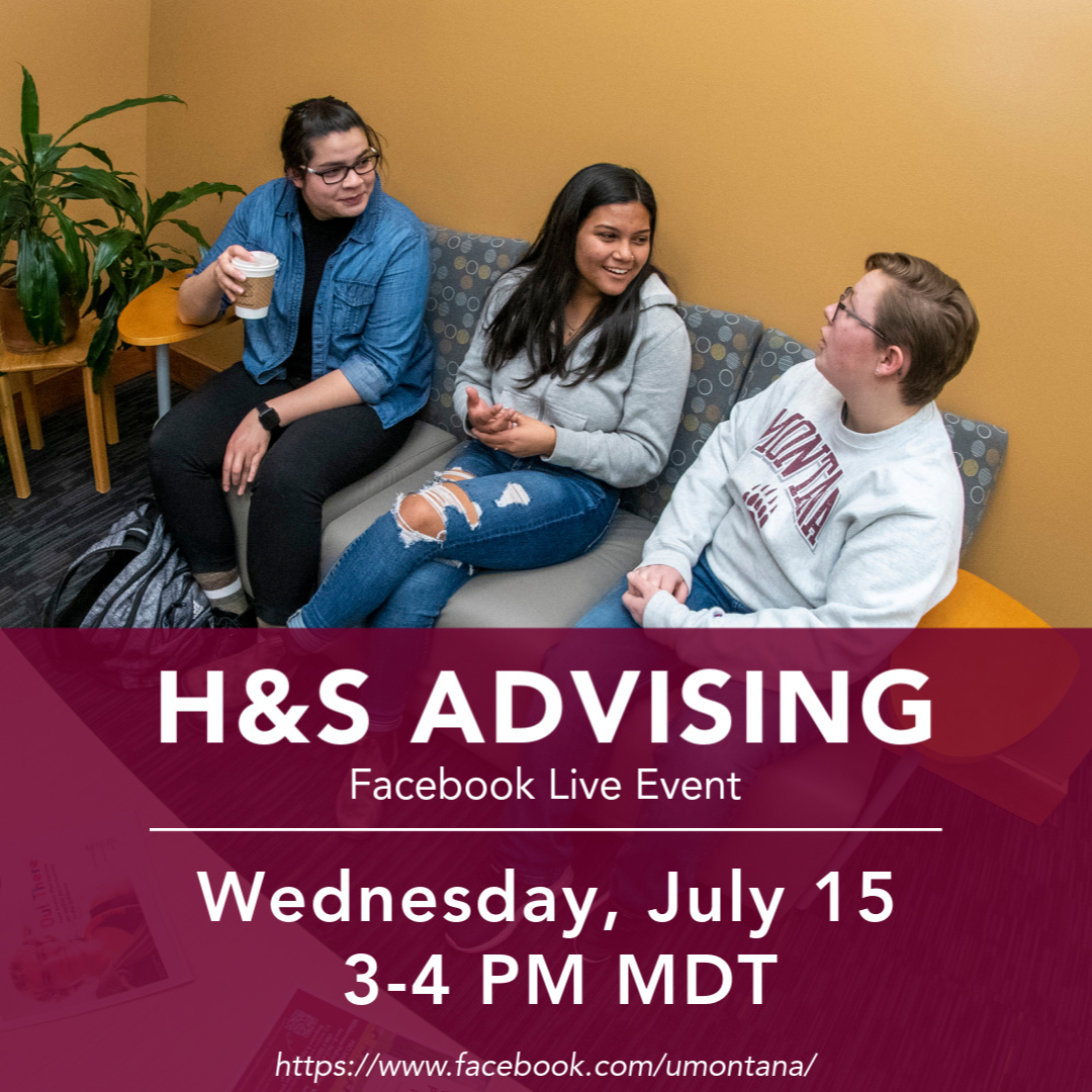 H&amp;S Advisors are hosting a live Q&amp;A session on the <a href="/umontana/">University of Montana</a> Facebook page tomorrow, 3-4 PM (MDT). Tune in &amp; ask questions in the comments or simply listen to our discussion. The recording will be posted to facebook.com/umontana/ so you can watch it afterwards! #umontana