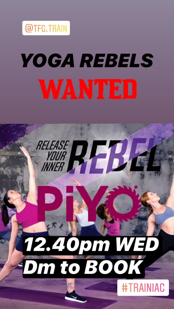 Drop in £5. Book at tfg-training.co.uk