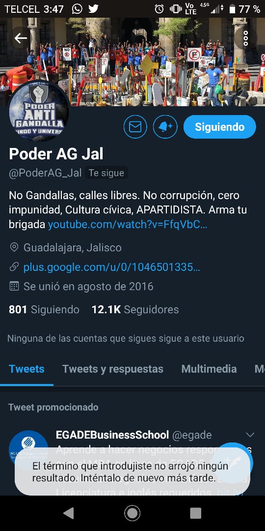 LOBOALFA76's tweet image. Que nos tumban la cuenta de @PoderAG_Jal ¿que grado de influyentismo de la familia #Arroyo pelearles por recuperar la via pública pesa tanto cuando te metes con sus intere$e$? 
Lo que no saben es que somos muchos y no nos quedaremos callados
#PoderAntigandalla
@A_ausdenRuthen