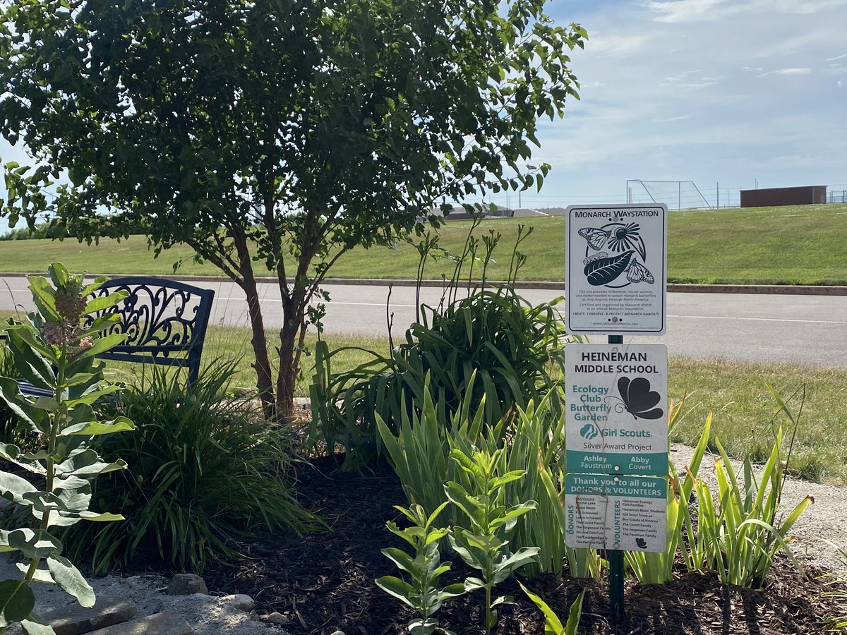 BrianFaulkner44's tweet photo. The work our staff &amp; students have done with our garden is incredible!  #team158 #HawkPride https://t.co/vvrdNCfxHF