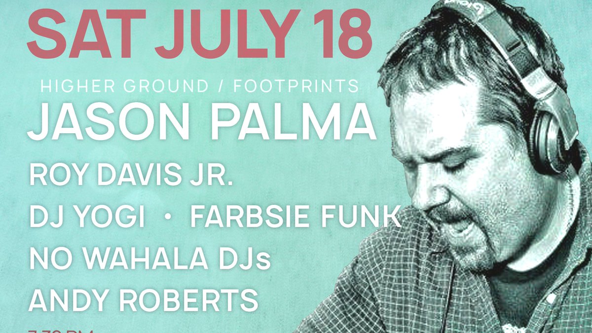 nufunk's tweet photo. #Toronto dance floor legend DJ @JasonPalma🩰joins us for #GroovinInLivingRoom @BeachesJazz this Sat July 18th a deep house, funk &amp; soul #livestream ft Chicago House pioneer @RoyDavisJr, DJ Yogi, @Farbsie, Andy Roberts &amp; @NoWahalaDJs 🇨🇦🇺🇸

@DanceDeets👉https://t.co/OOYXgjUexe https://t.co/fmpOhjL5W3