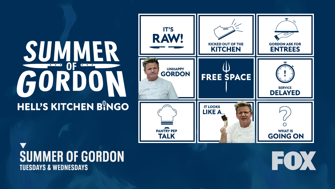 Fox11TalkNow's tweet photo. GAME NIGHT WITH GORDON!! You know he's gonna bring the heat in the kitchen! What could possibly go wrong tonight?! LOL.. @24HoursFOX @HellsKitchenFOX @24HoursFOX https://t.co/0IMvuyD0jC