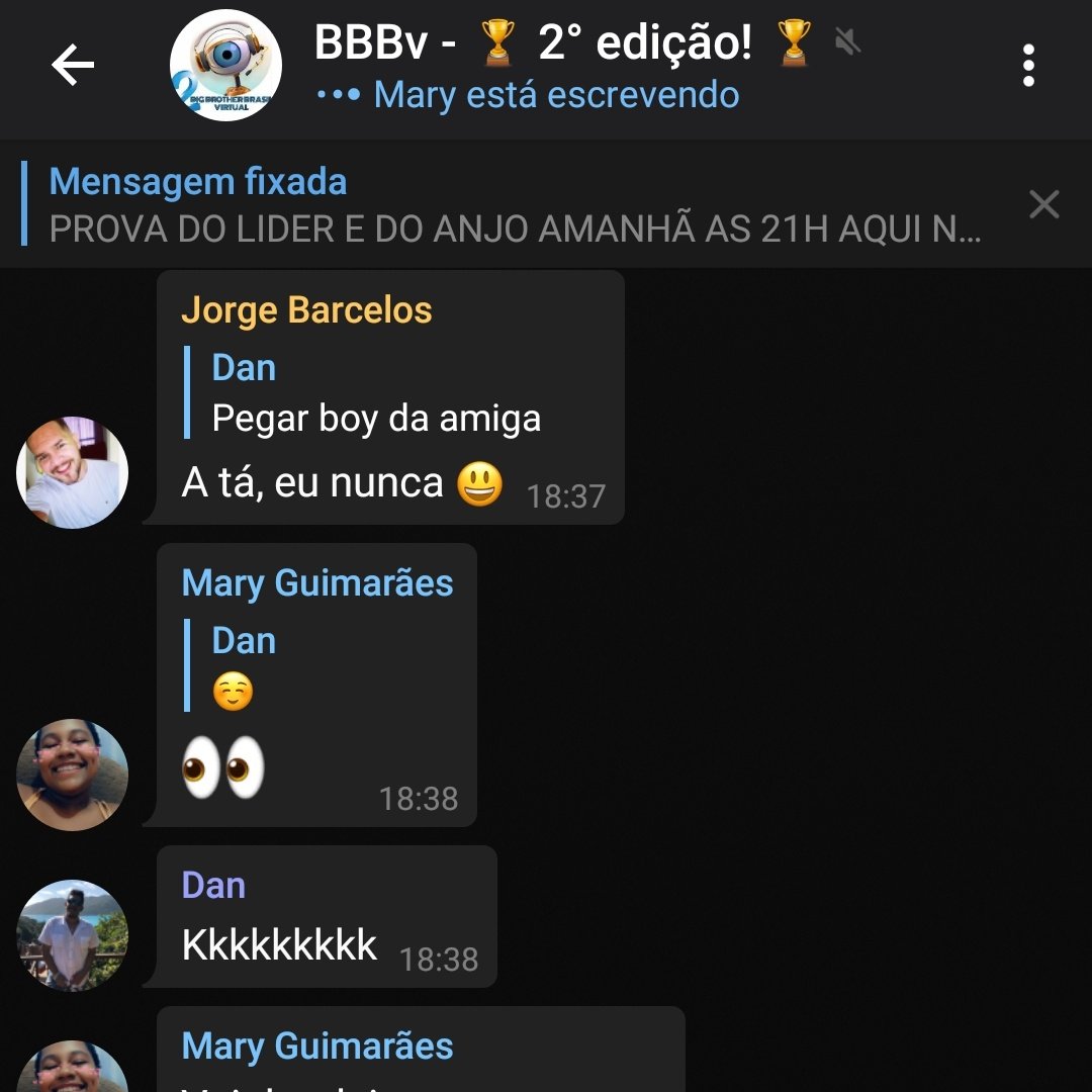 BBBVIRTUALSHOW's tweet photo. Nossos brothers e sisters estão revelando intimidades no geupo principal da casa. Quer ficar por dentro de tudo? Entre:

Link: https://t.co/pK2I0xhNGw 💕

Fique por dentro de tudo que rola no grupo! #BBBvirtual https://t.co/xmdWjSgyXi