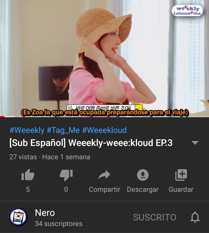 ApinkWeeeklyMem's tweet photo. Weeekly - Weee:kloud subtitulado en español.

Episodio 3.

Link: https://t.co/SEVBh4ksKl

Créditos: Nero.

#Weeekly #Weeekloud https://t.co/VLW2uzmd7O