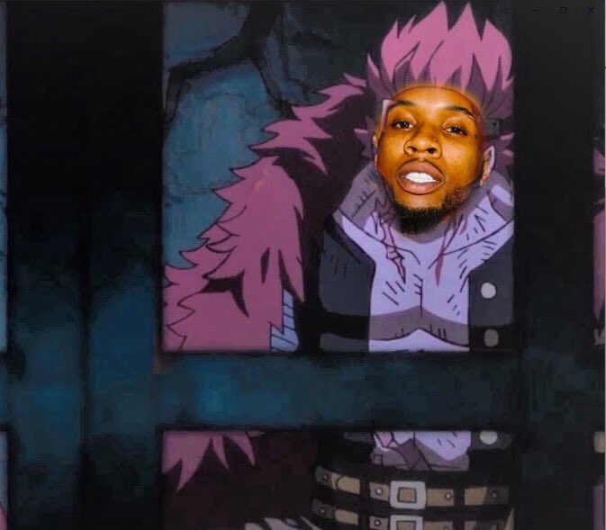 Snapped a pic of Tory from his cell 😪😪