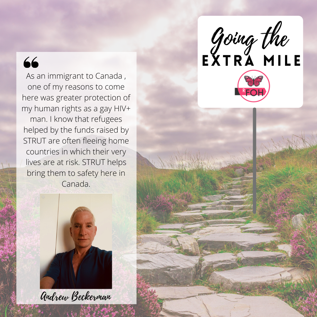 Let's give a big round of applause to Andrew Beckerman, for Going the Extra Mile as a #trulyexceptional donor and donating much-needed funds to our cause.

Become a monthly donor today at foundationofhope.net/donate-now/

#STRUT4Hope #ExtraMileDonor #BeyondSTRUT  #RFOHope