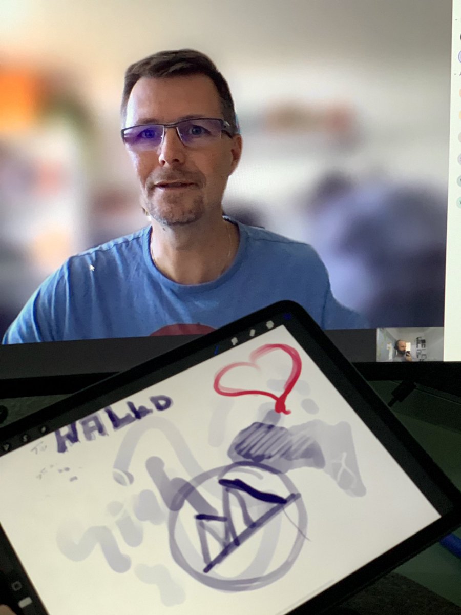 lukizzl's tweet image. Happy happy Birthday @haraldschirmer 🥳 🎈 🎉 

Dir und deiner #NeuGier zu Ehren sind wir an deinem Geburtstag in die gemeinsamen 12 Wochen #lernOS #Sketchnoting gestartet 🎨 

Danke für fortwährende Inspiration und Vorleben von Führung im digitalen Umfeld 🚀 #VUCArockers